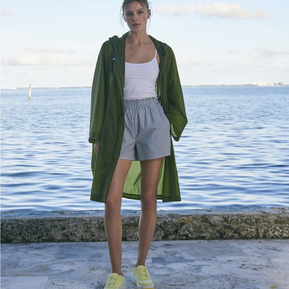 WE-AR4 The Riva Parka Army Green Oversized Size Small NWT Retail $395